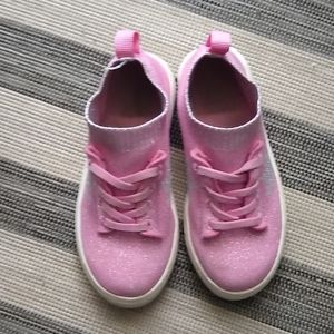 Cute pink toddler shoes